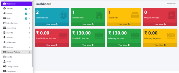 Fritster - Hostel Management System - Image 2