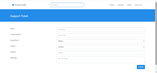 Supportrole - Support Ticket Management System - Image 3