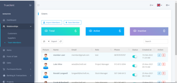 Trudella - Customer Relationship And Project Management System - Image 2