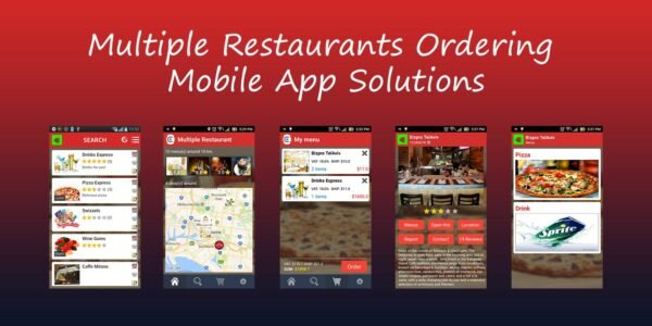 Foodinga - Zomato Clone - Multiple Restaurant Food ordering Website with Customer, Merchant and Driver Android and iOS apps