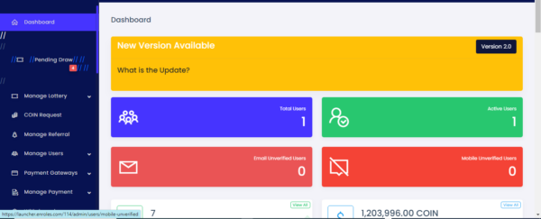 ByteLottery - Live Online Lottery Application with MLM - Image 2