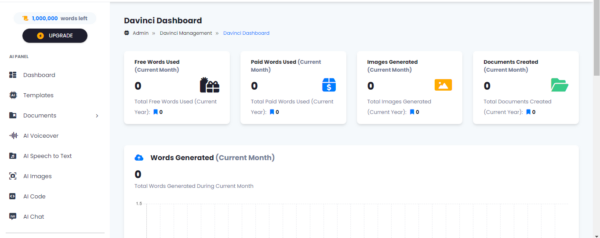 Writive - SAAS OpenAI Content, Text, Image, Voice, Chat, Code, Transcript, and Video Generator - Image 3